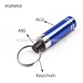 15.3 * 87.5mm 16g Mini-Taschenlampe, 1 LED Plastik Keychain Licht